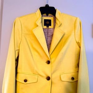 Banana Republic Yellow Blazer
